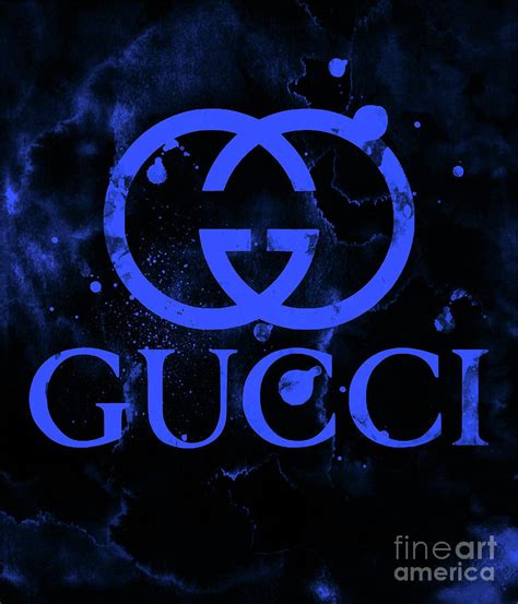 digital blue gucci